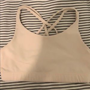 Light pink size 8-10 athleta girls sports bra
